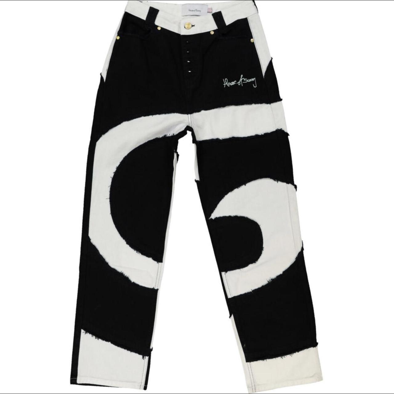 House of Sunny abstract jeans 🔘⚪️⚫️ New item with tags... Depop