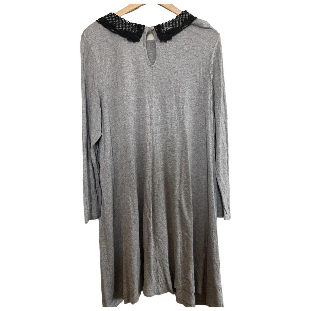 Simply Be Women's Grey and Black Dress (2)