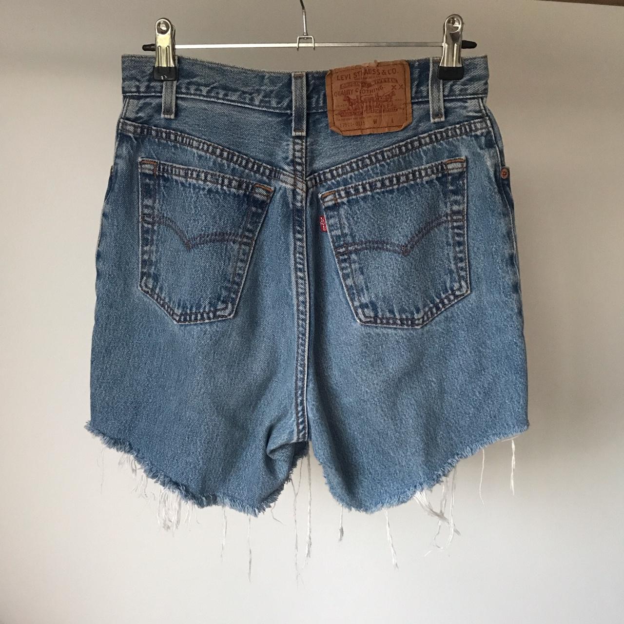 Womens Vintage ‘levis High Waisted Denim Short Depop 1138