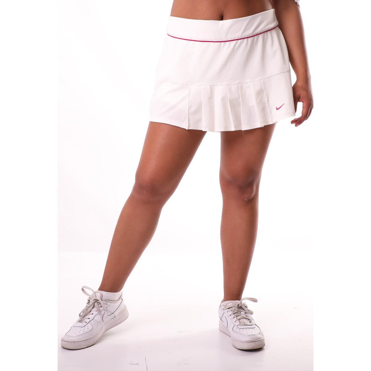 Vintage Nike Tennis Skirts/shorts in White Size on... Depop