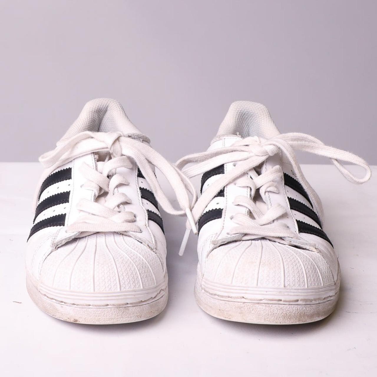 Vintage Adidas Shate Shoes in Black/white• Size on... - Depop