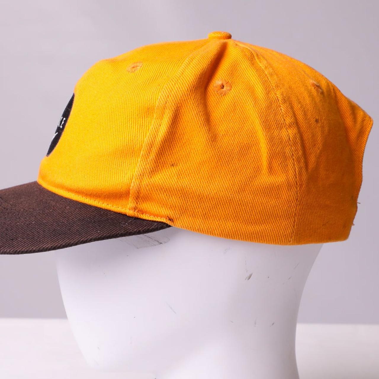 Vintage Nike Sport Cap in Yellow• Estimate Size Depop