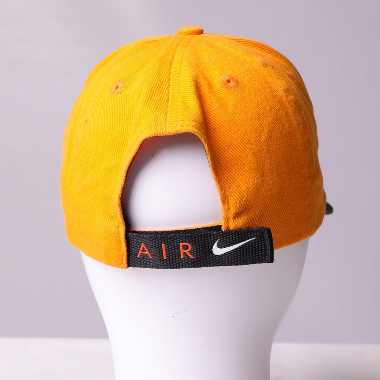 Vintage Nike Sport Cap in Yellow• Estimate Size Depop