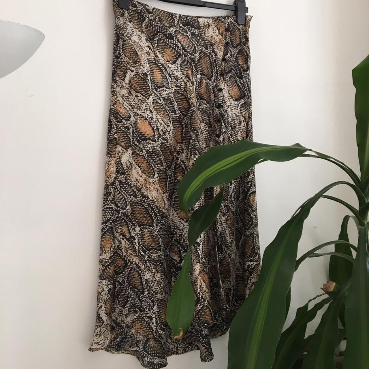 Leopard print clearance maxi skirt zara