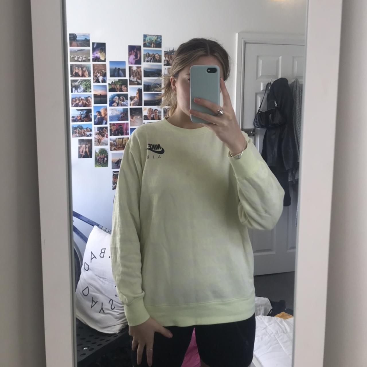 nike neon jumper