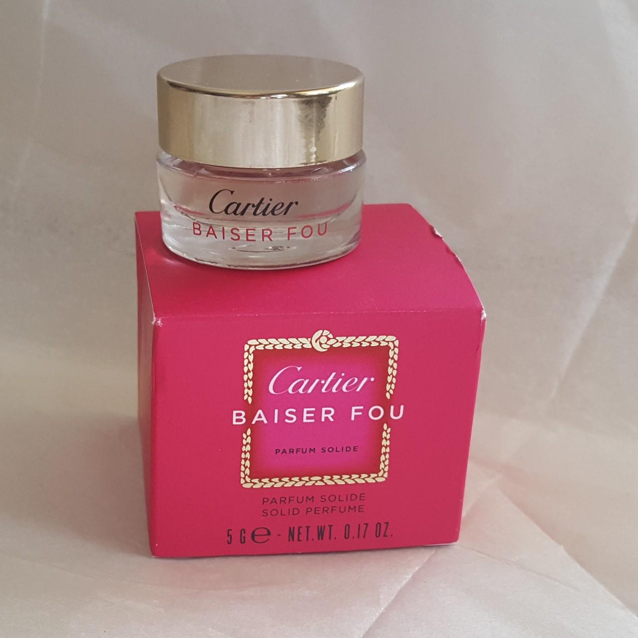 Cartier solid perfume parfum 5ml