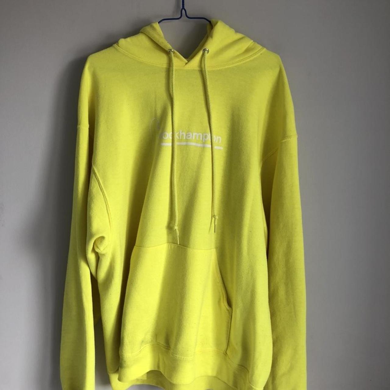 Brockhampton yellow clearance hoodie