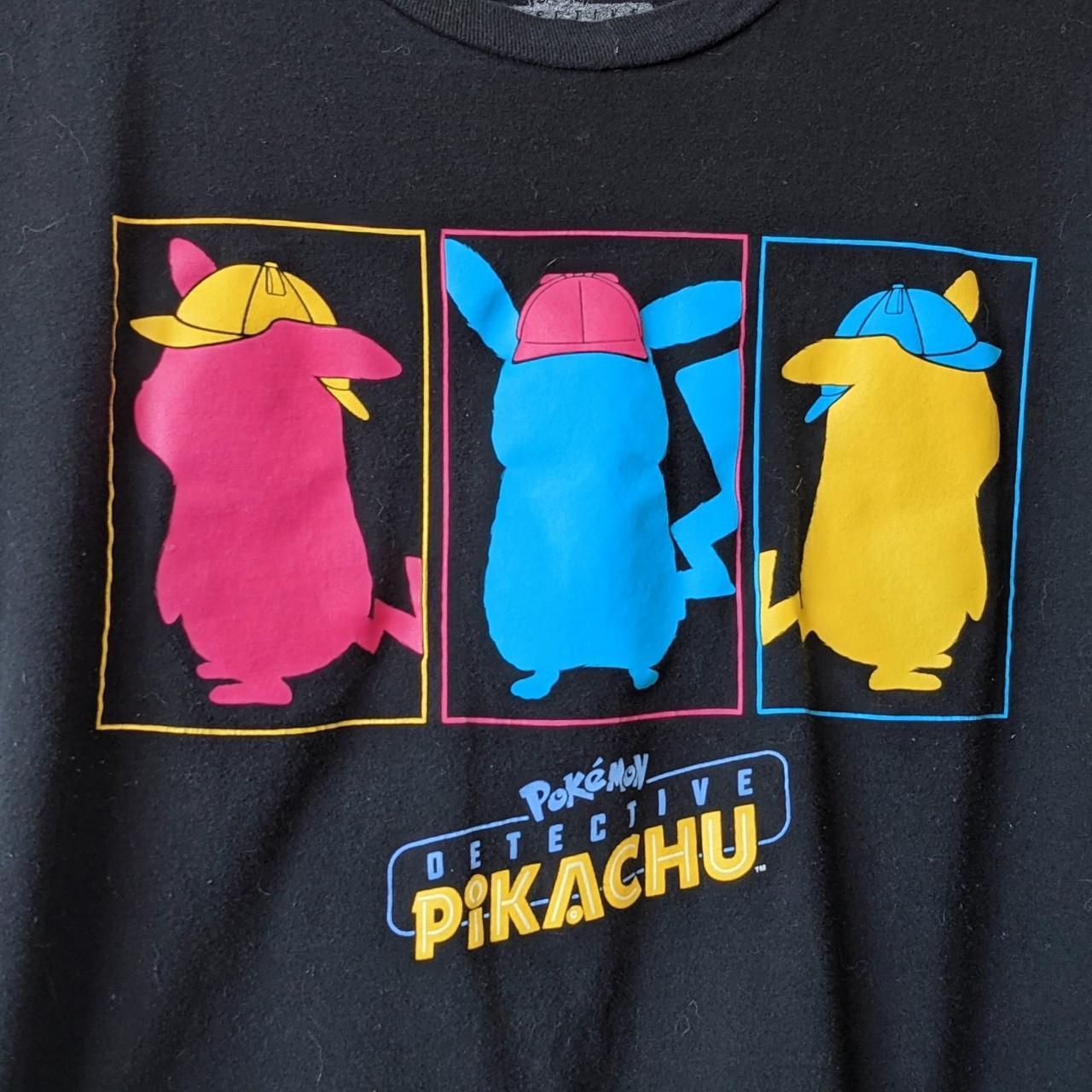 Official Detective Pikachu tshirt. Adult size M.... Depop