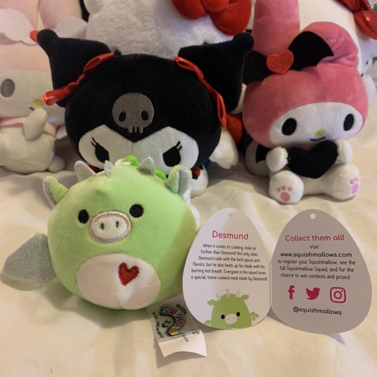 Exclusive Squishmallow  Desmund the Dragon Stuffed - Depop