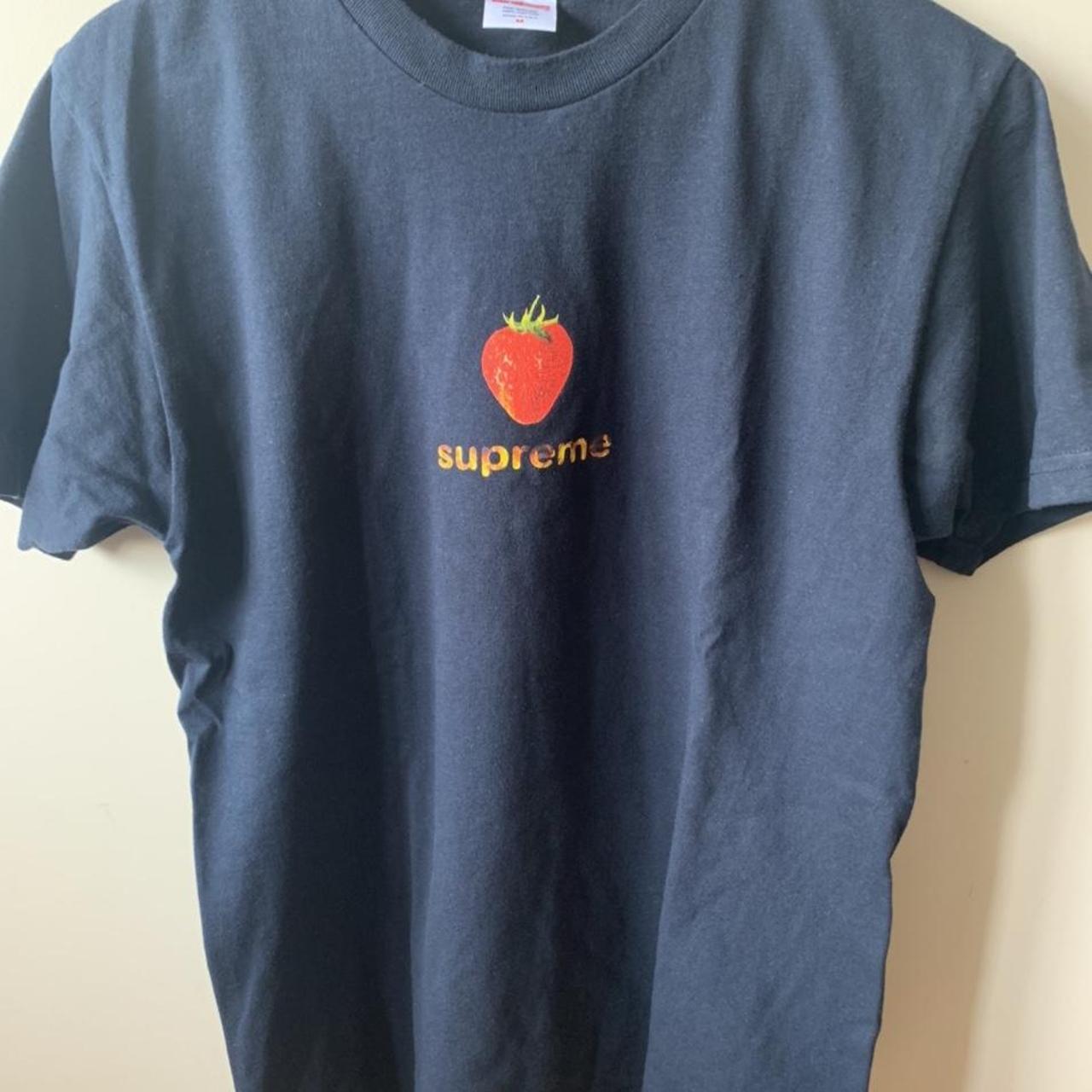 Supreme strawberry outlet tee