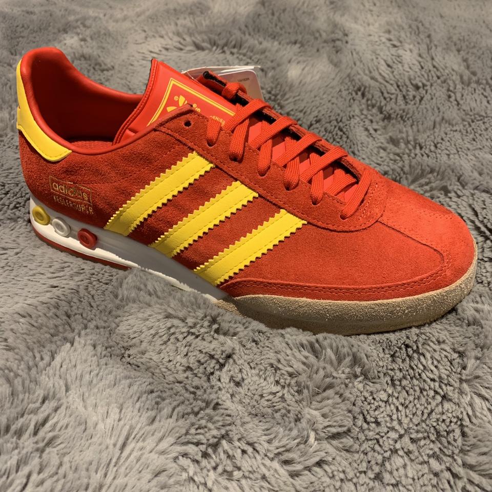 Adidas kegler super red yellow online