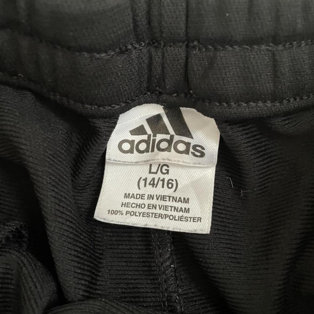 Adidas sports tracksuits - size kids Large but would... - Depop