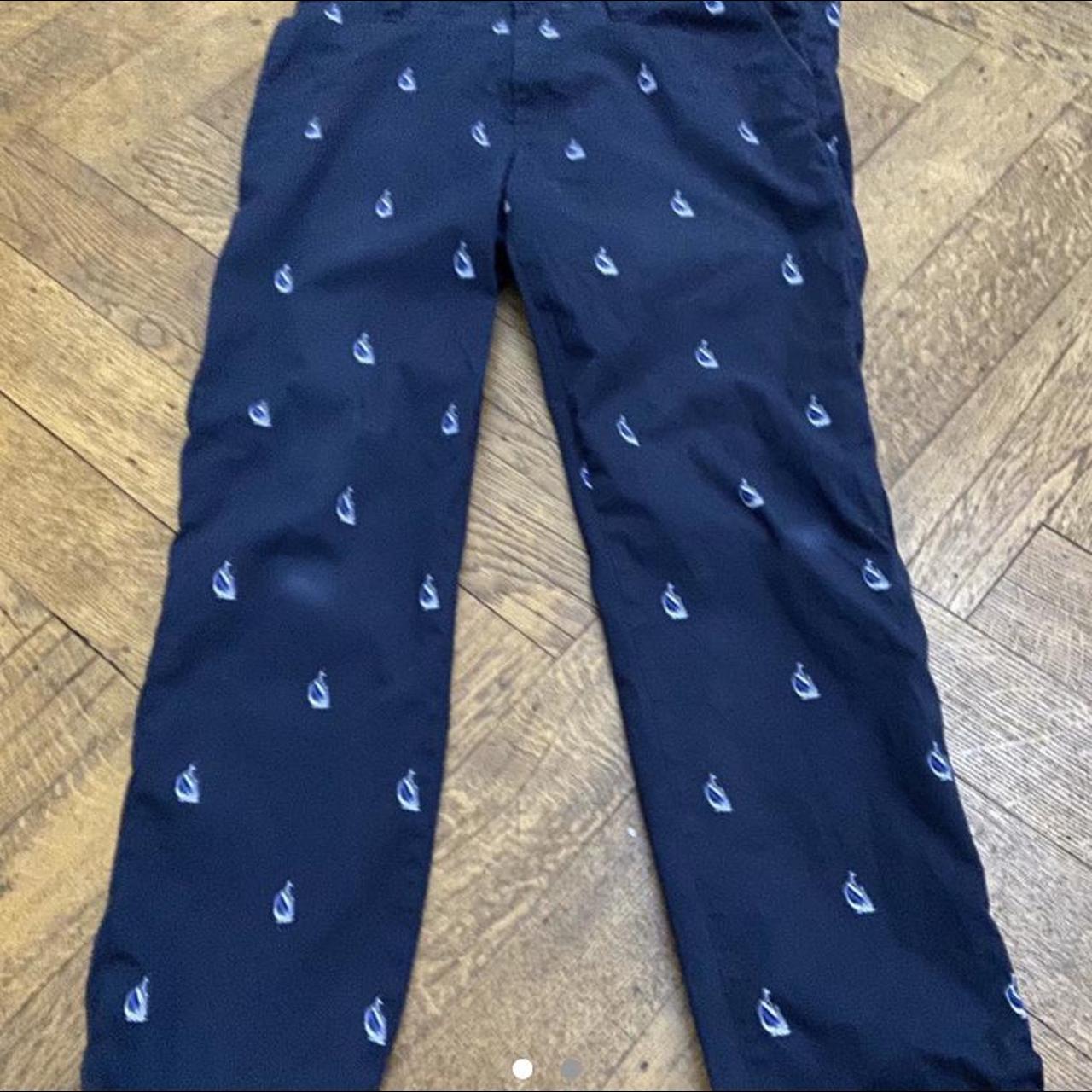 Product Image 2 - Nautica yacht print navy trousers.