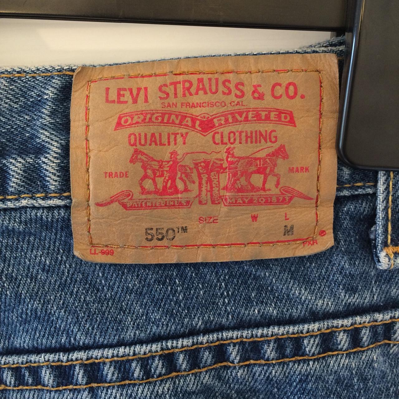 Levi Original Mom Jeans. Not sure of exact size as I... - Depop