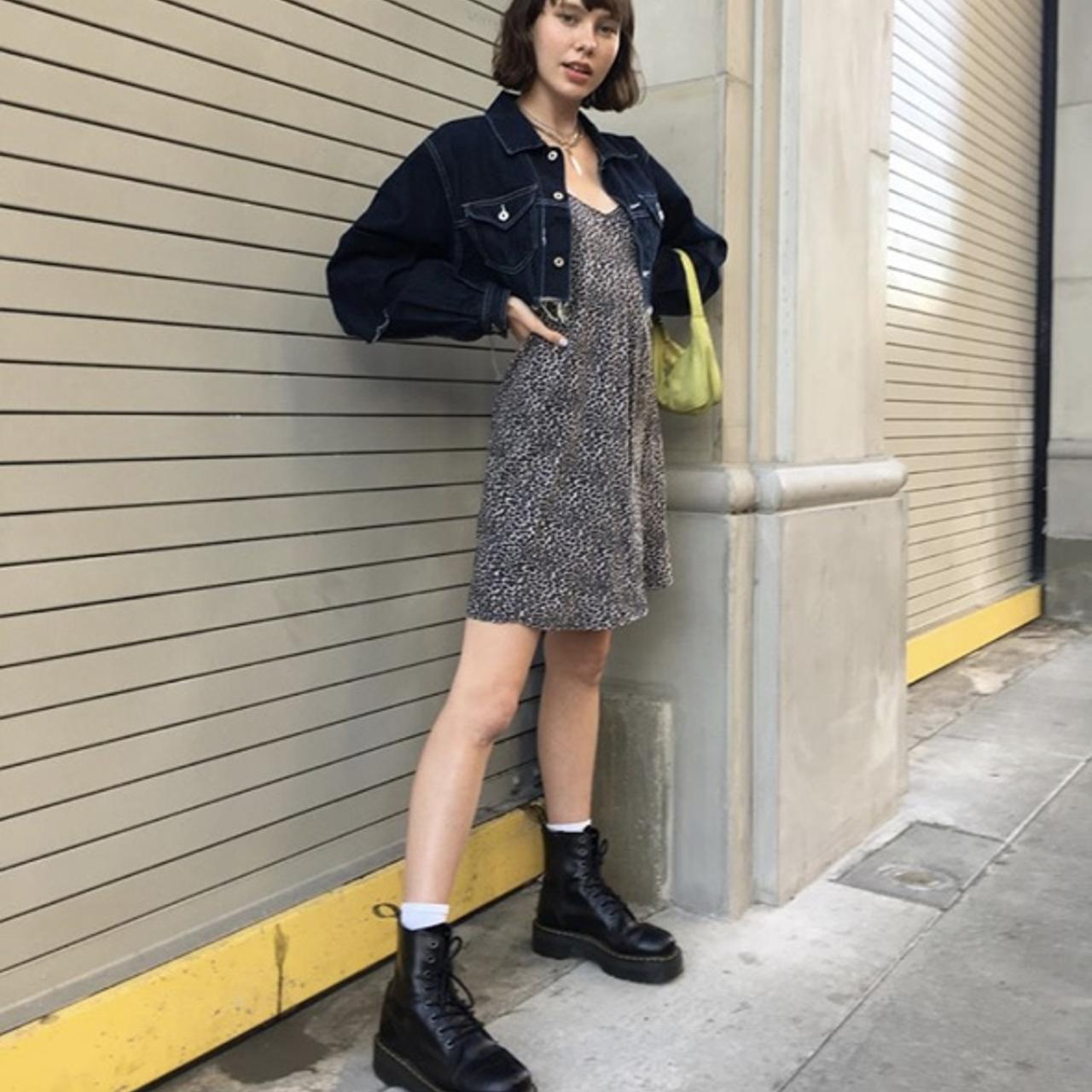 Slip dress and doc on sale martens