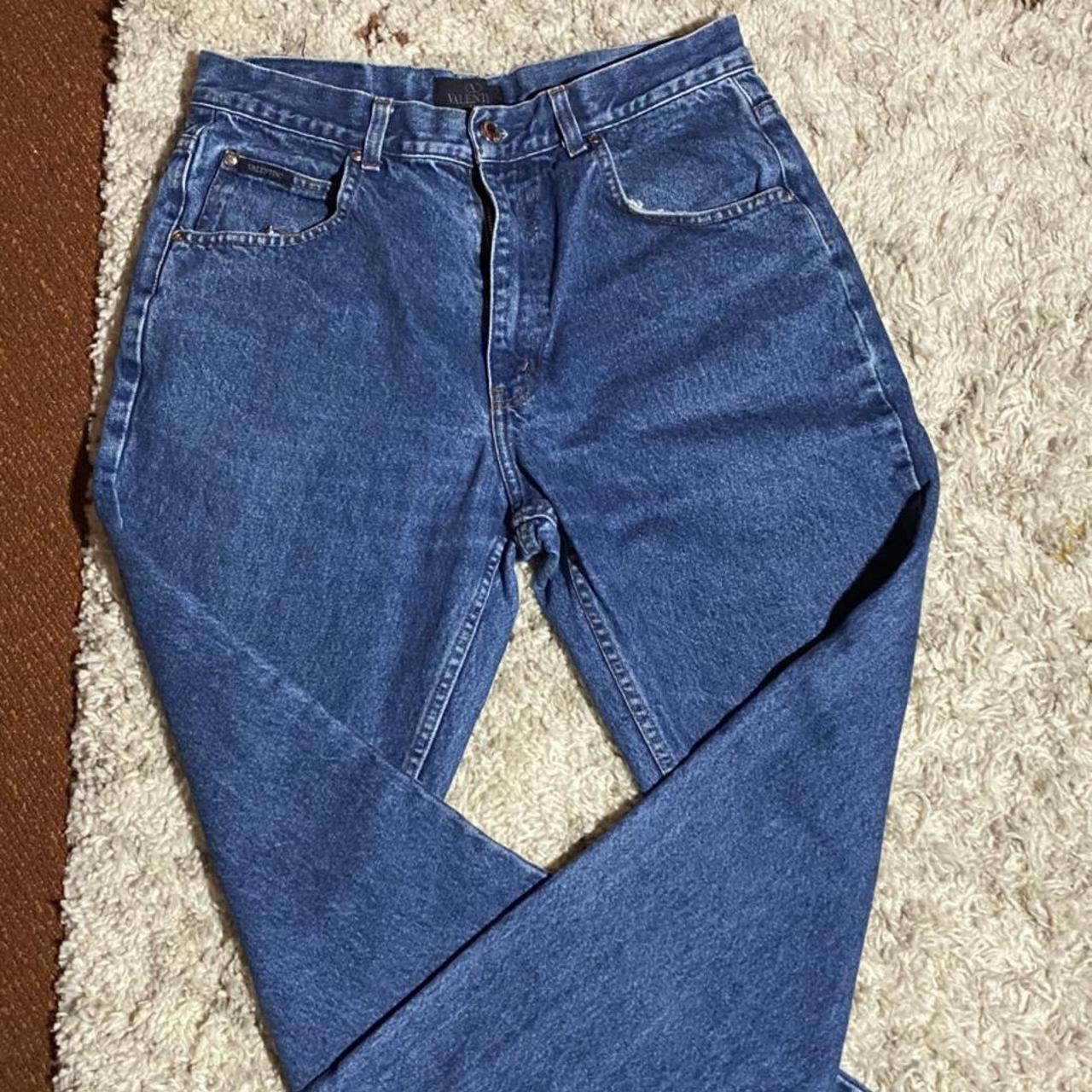 Valentino Jeans (Blue) - Vintage / y2k - 32W but... - Depop