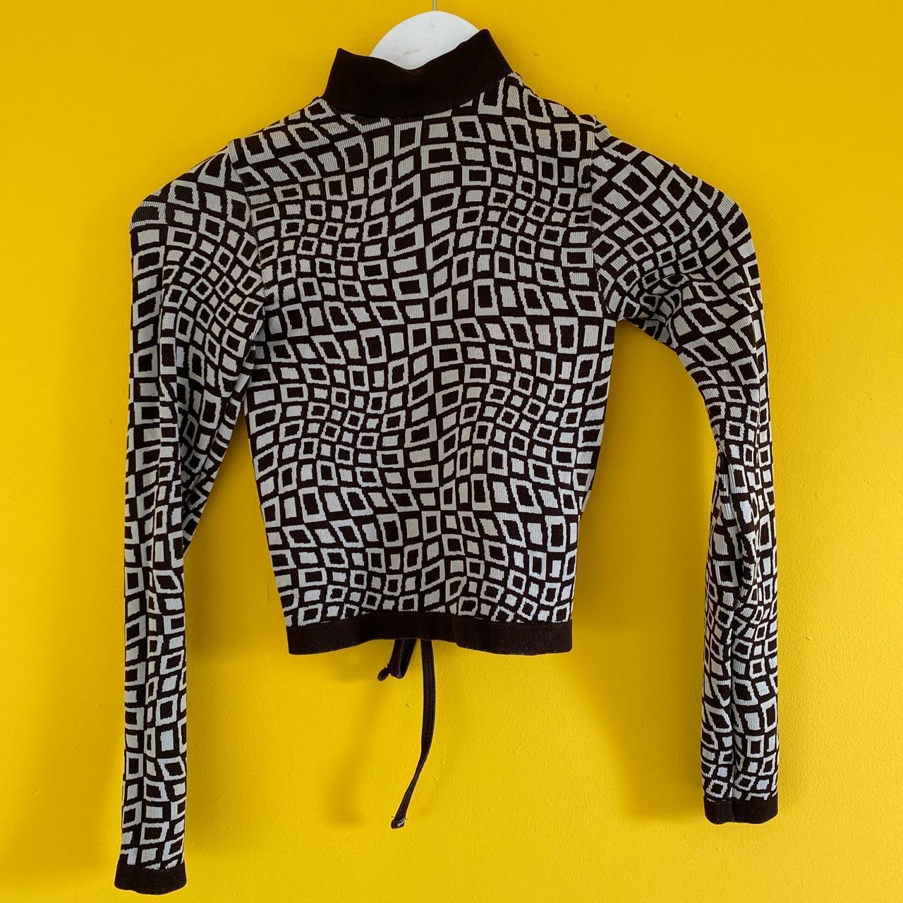 Small urban outfitters backless turtle neck with a... Depop