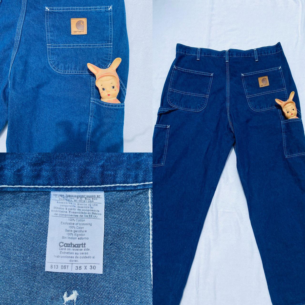 blue carhartt jeans