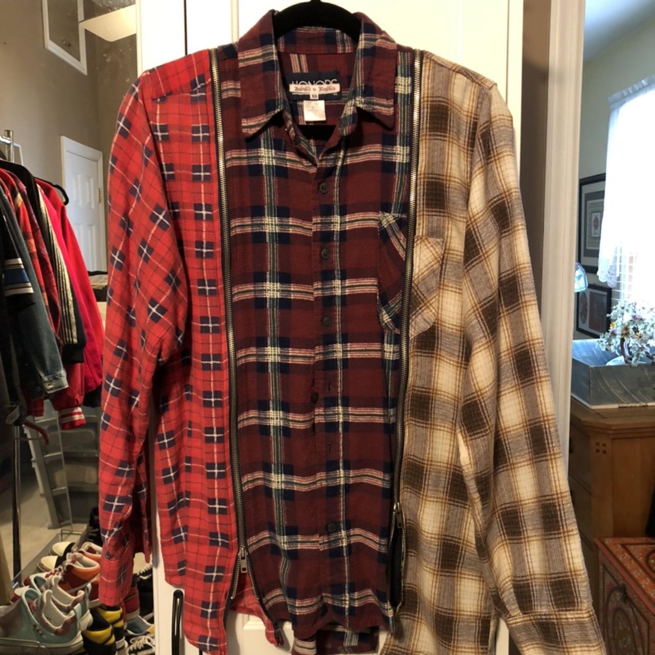 Needles Rebuild Flannel Amazing Construction, Such A... - Depop