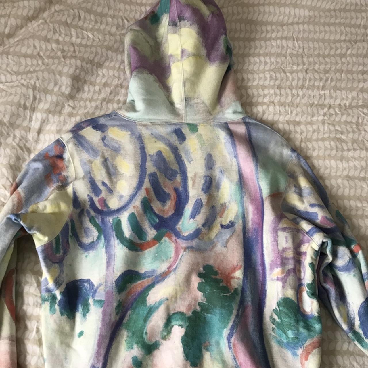 Supreme landscape sale hoodie fake