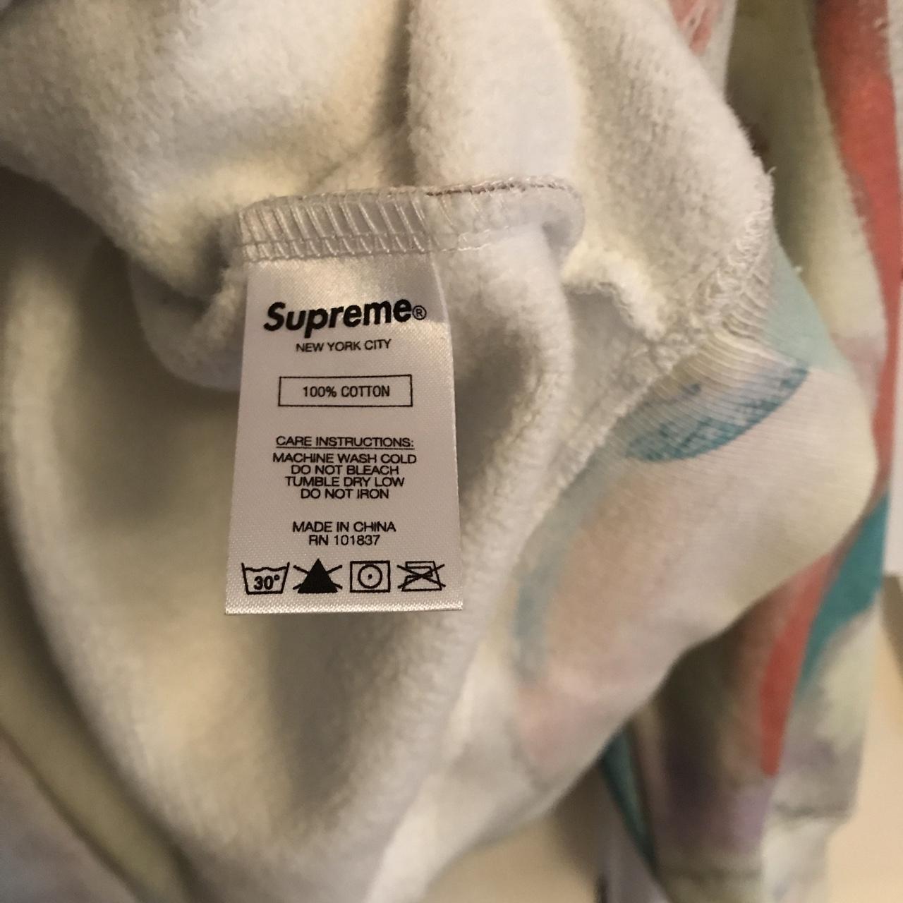 Supreme Landscape Hoodie, multi colour graffiti... - Depop