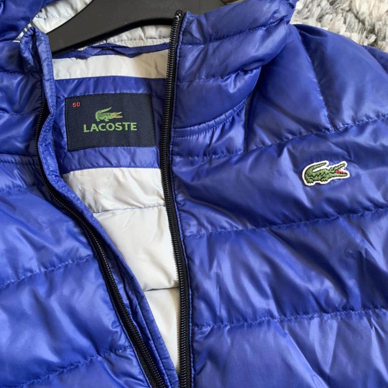 Lacoste puffer jacket. Great blue colour and still... - Depop