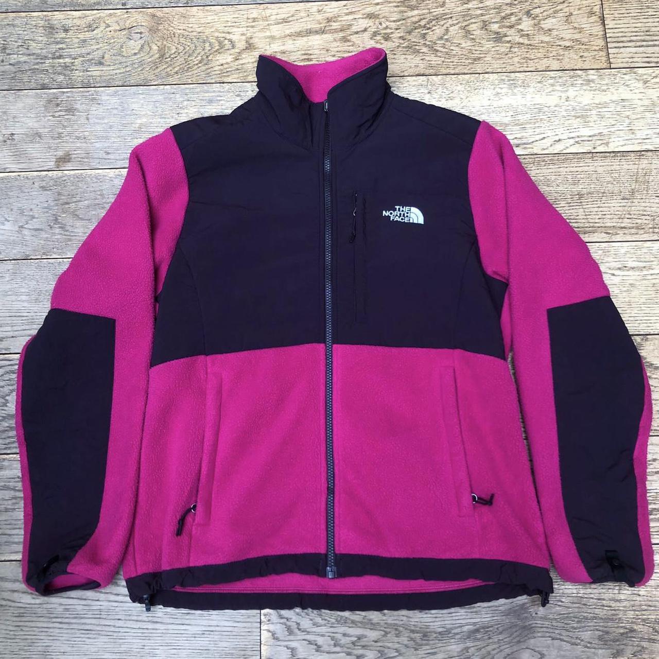 north face denali jacket pink