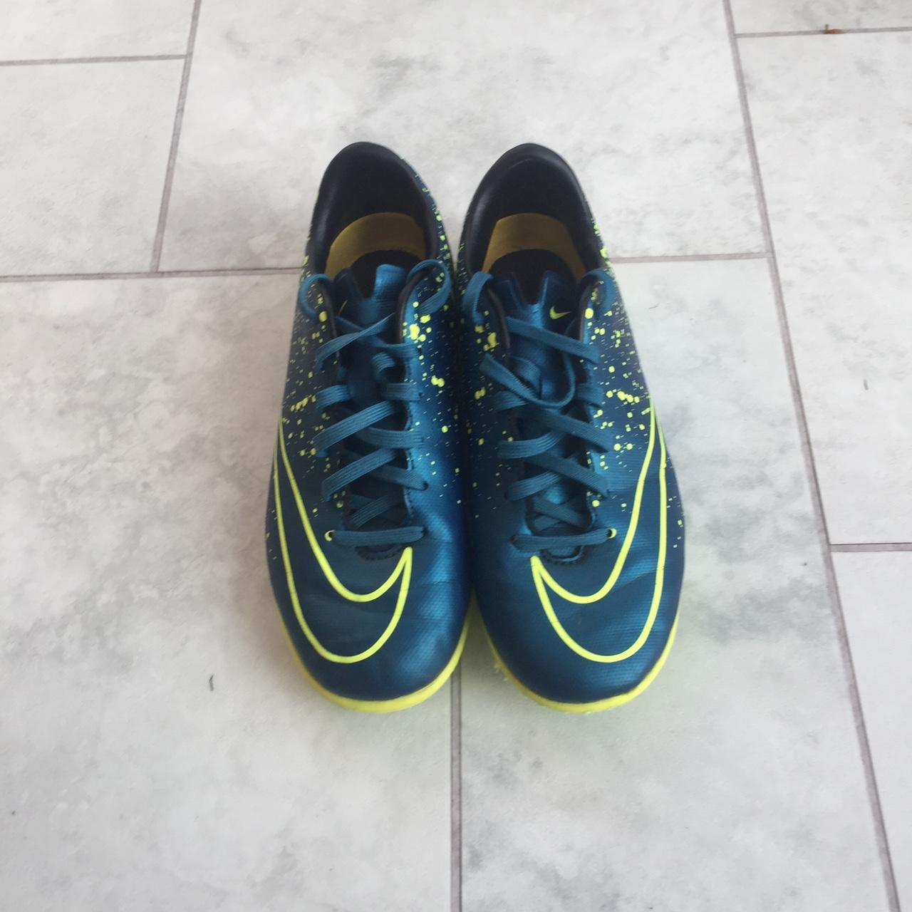 Nike mercurial astro turf football boots. Size - Depop