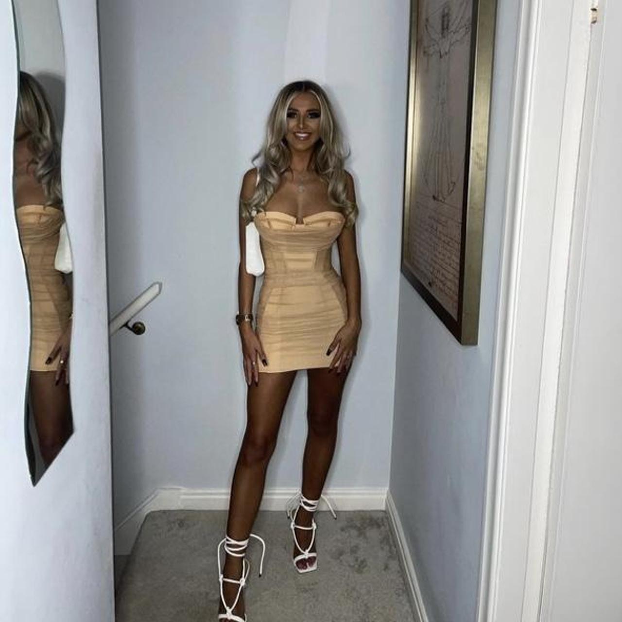 Oh Polly FOREVER FANTASY MESH OVERLAY RUCHED Depop