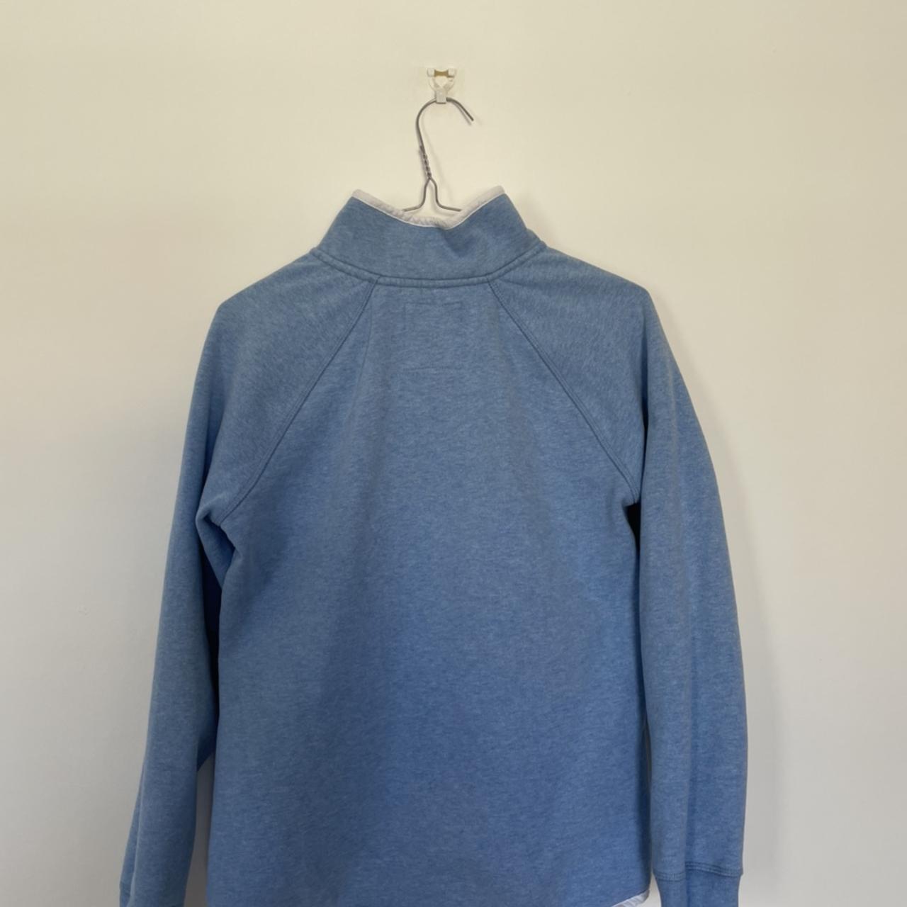 Crew Clothing light blue half zip jumper. In... - Depop