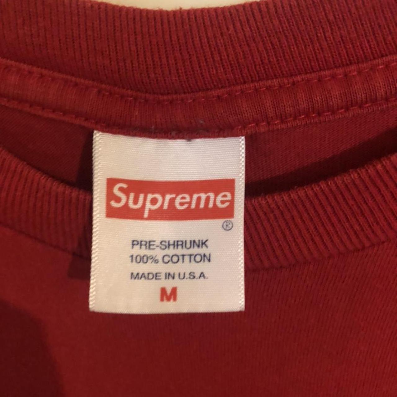 SUPREME FUCK THE WORLD TEE- RED MINT 10/10 - Depop