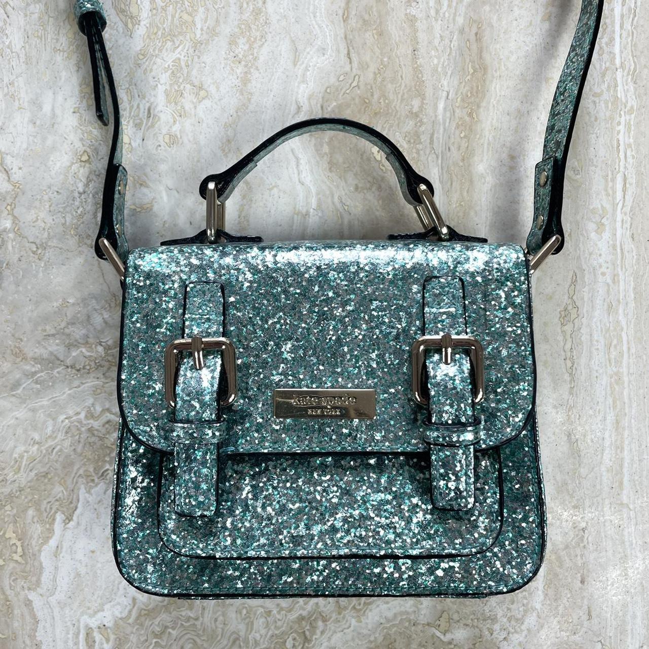 kate spade glitter scout bag