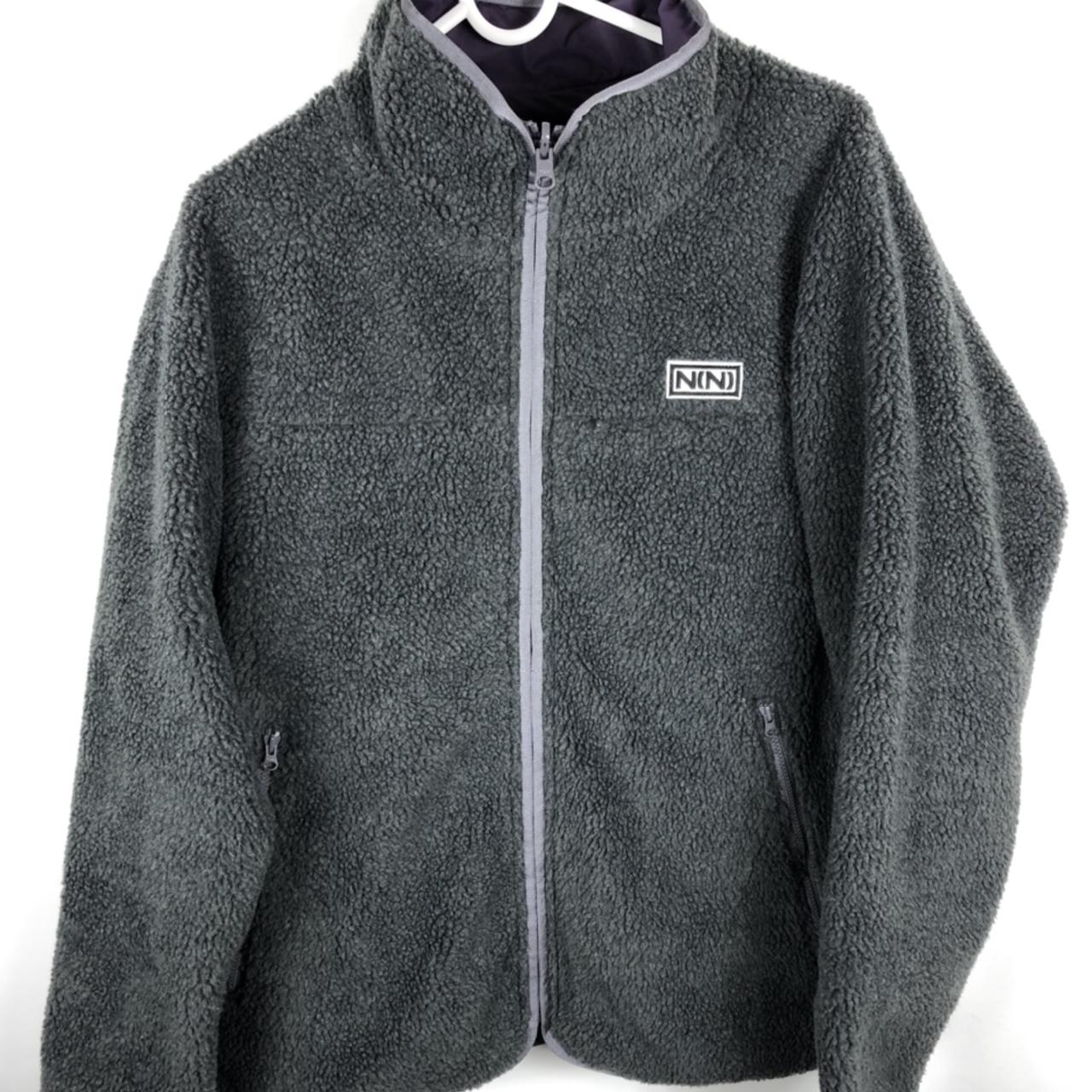 Number nine NN fur sweatshirt Reversable 18’ P2P... - Depop