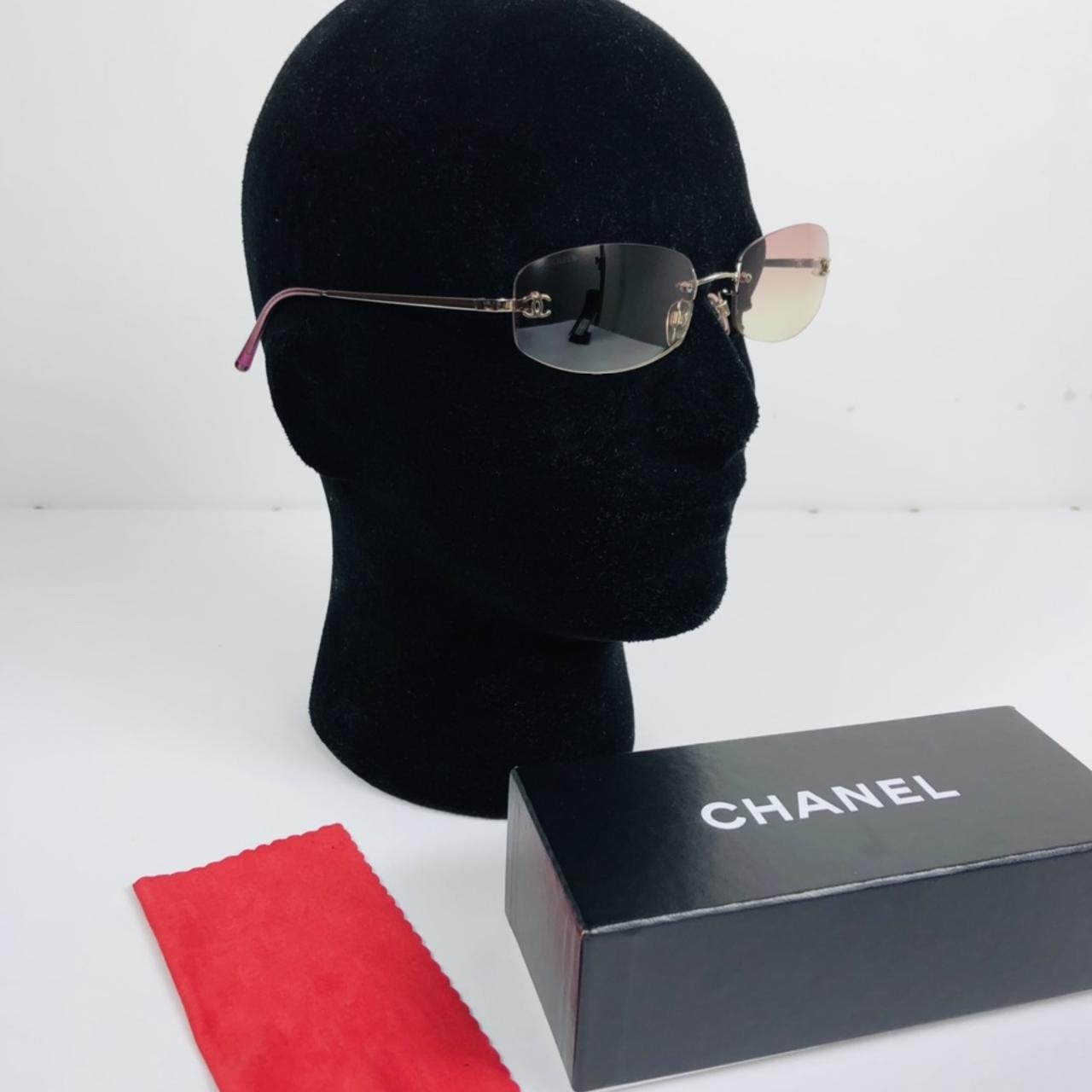 Chanel Vintage Sunglasses 4002 In very good - Depop