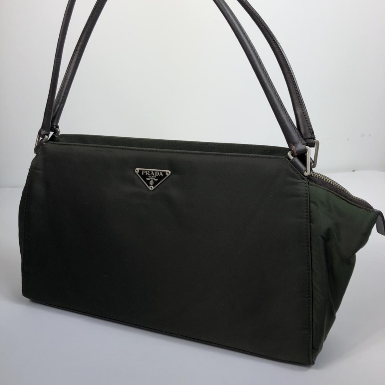 Prada 2001 tessuto chic moro nylon shoulder bag 13