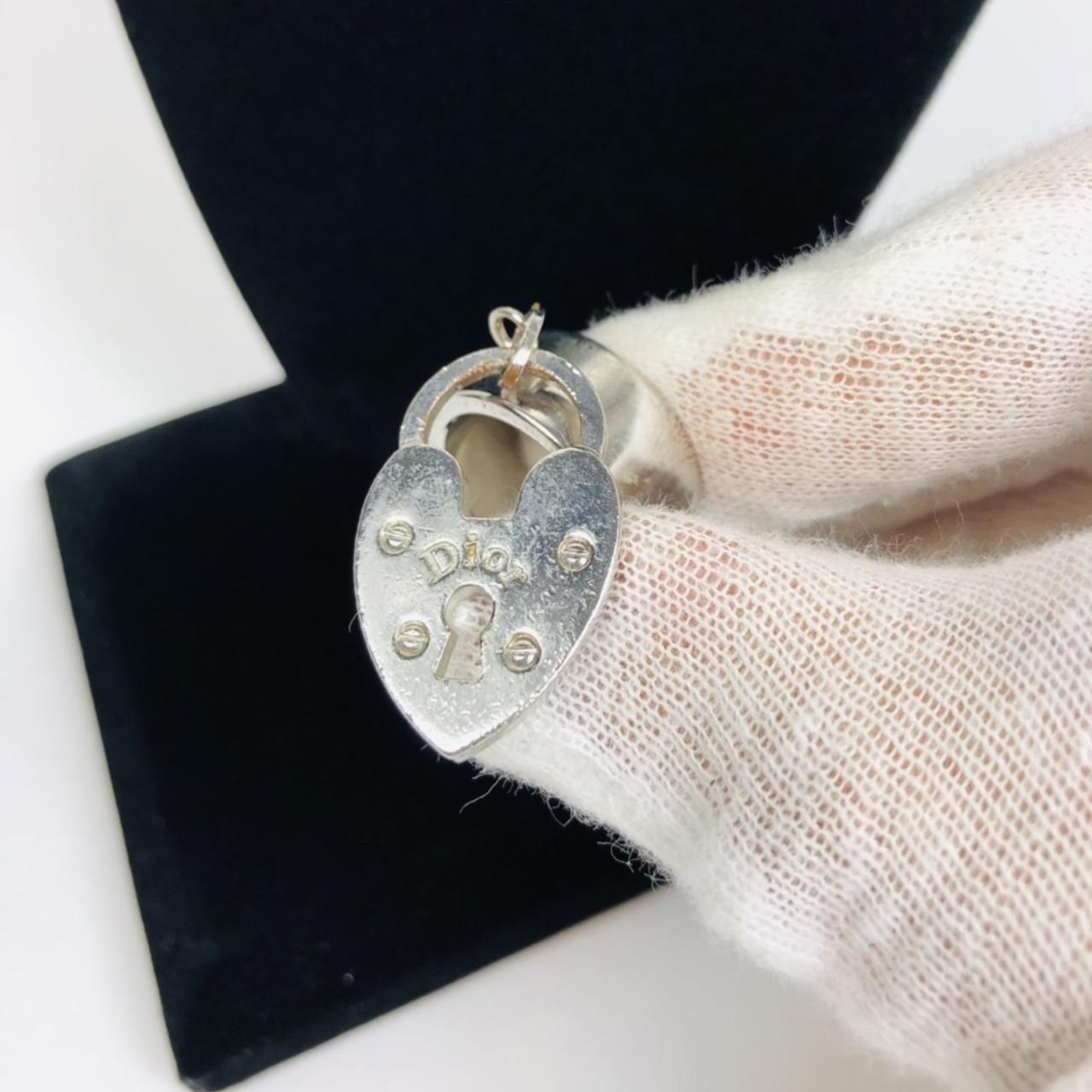 Dior heart lock ring size 9 Tarnish Marks... Depop