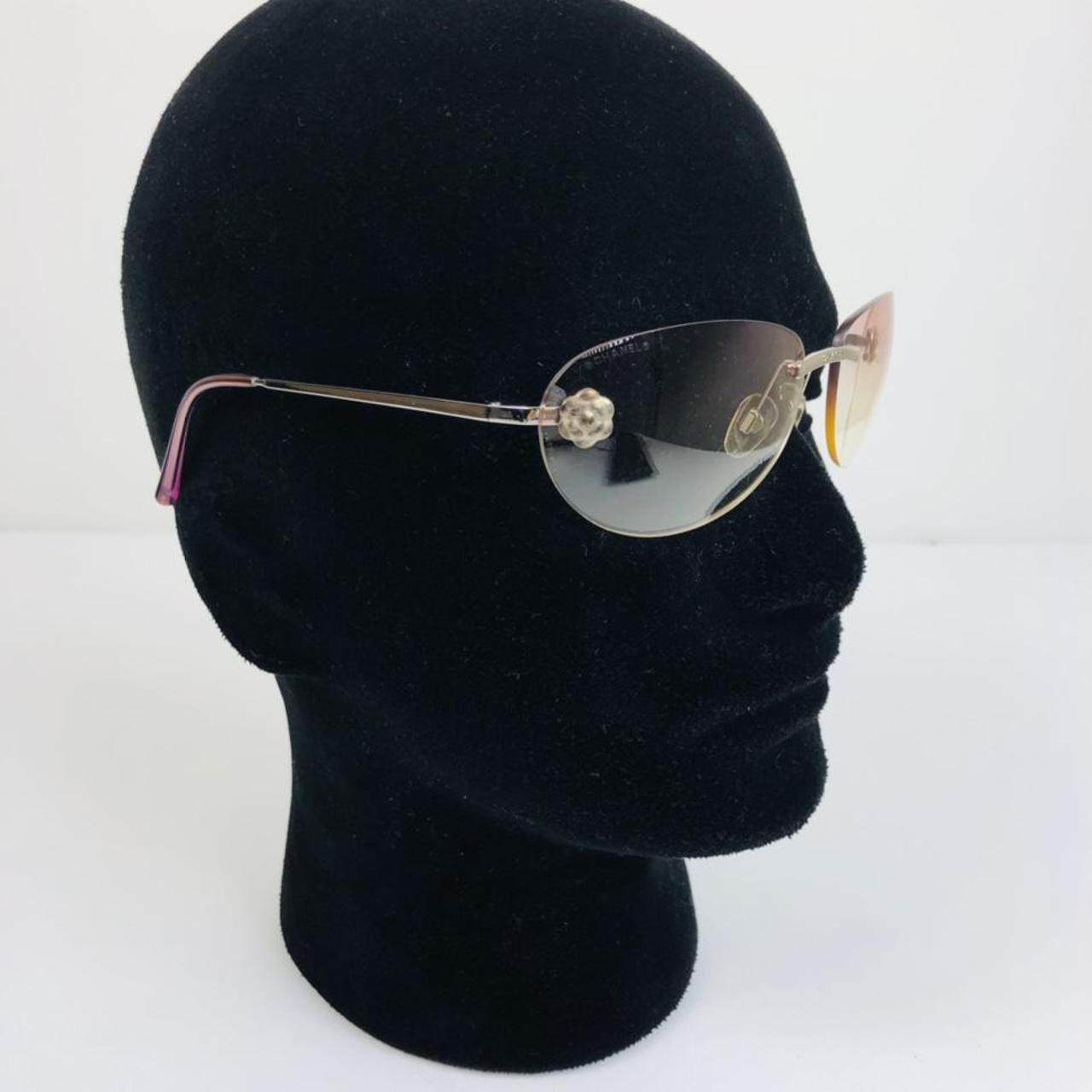Chanel camila logo sunglasses Marks - Depop