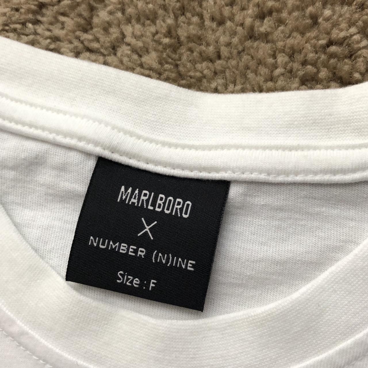 Number nine x marlboro Step out of your box tee 20’... - Depop