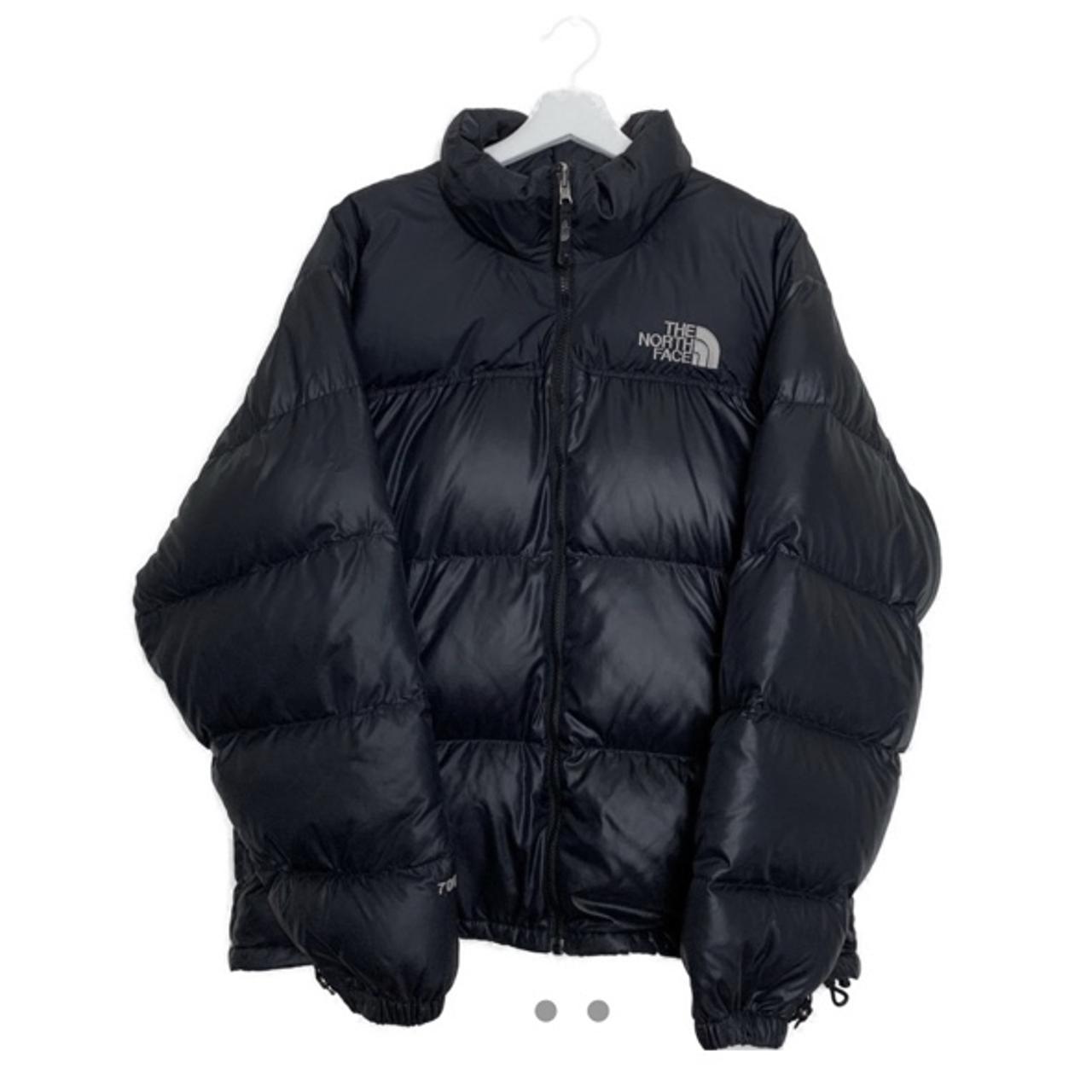 north face 700 black puffer