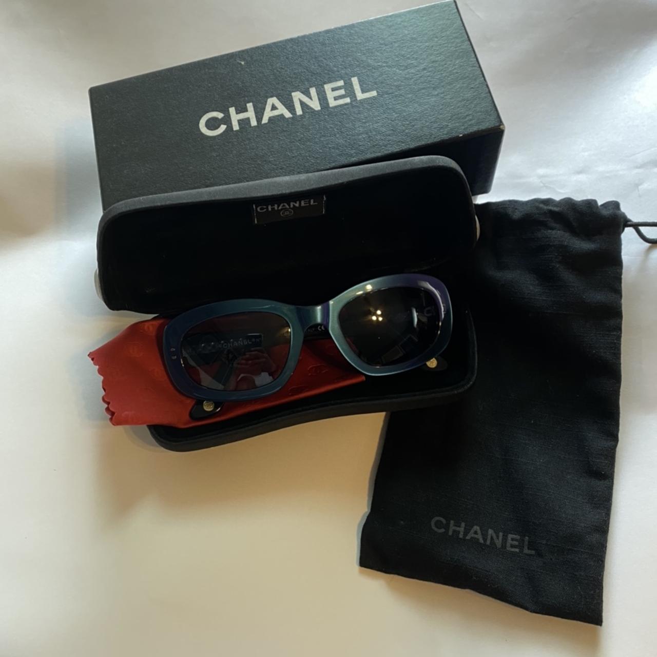 Vintage Chanel sunglasses - Depop