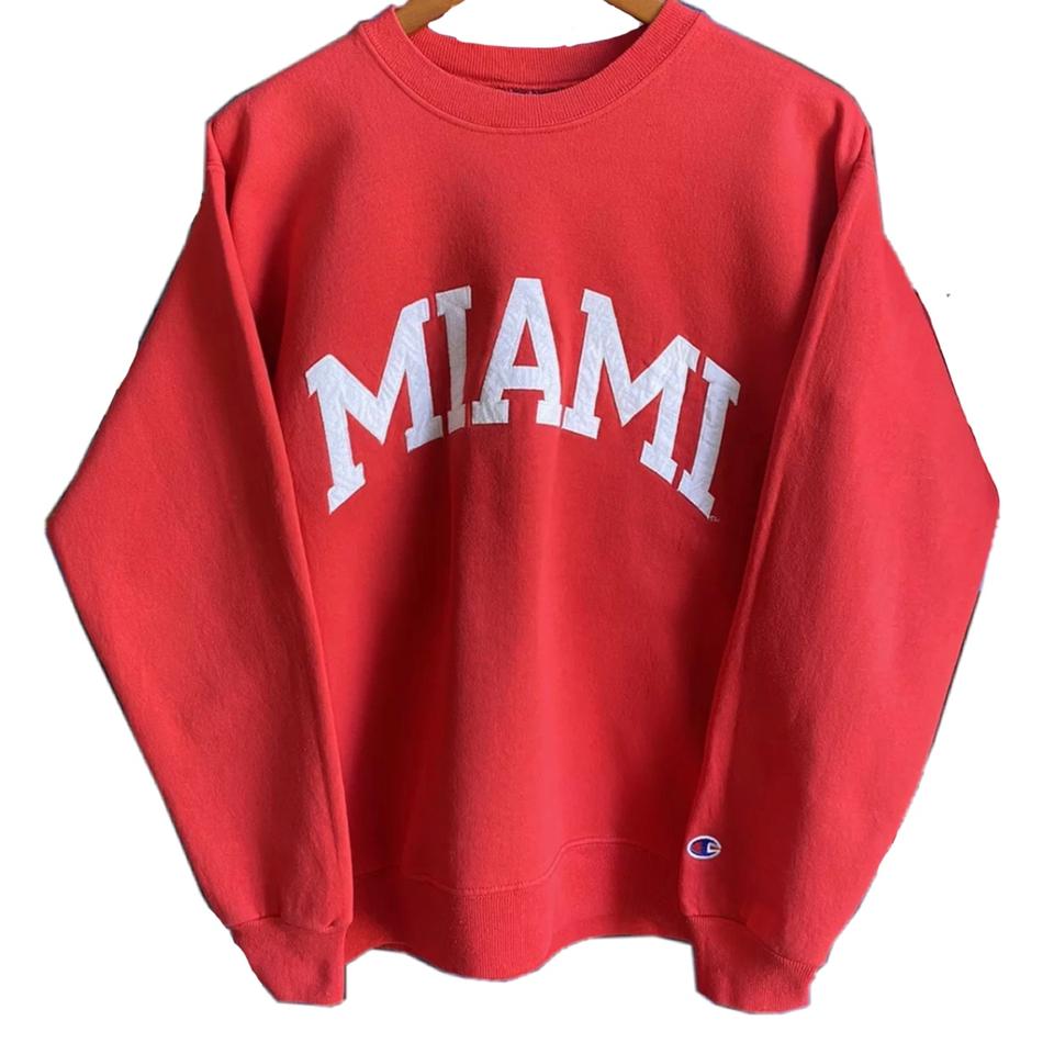 🌹Vintage 90’s Champion Miami University Sweatshirt...