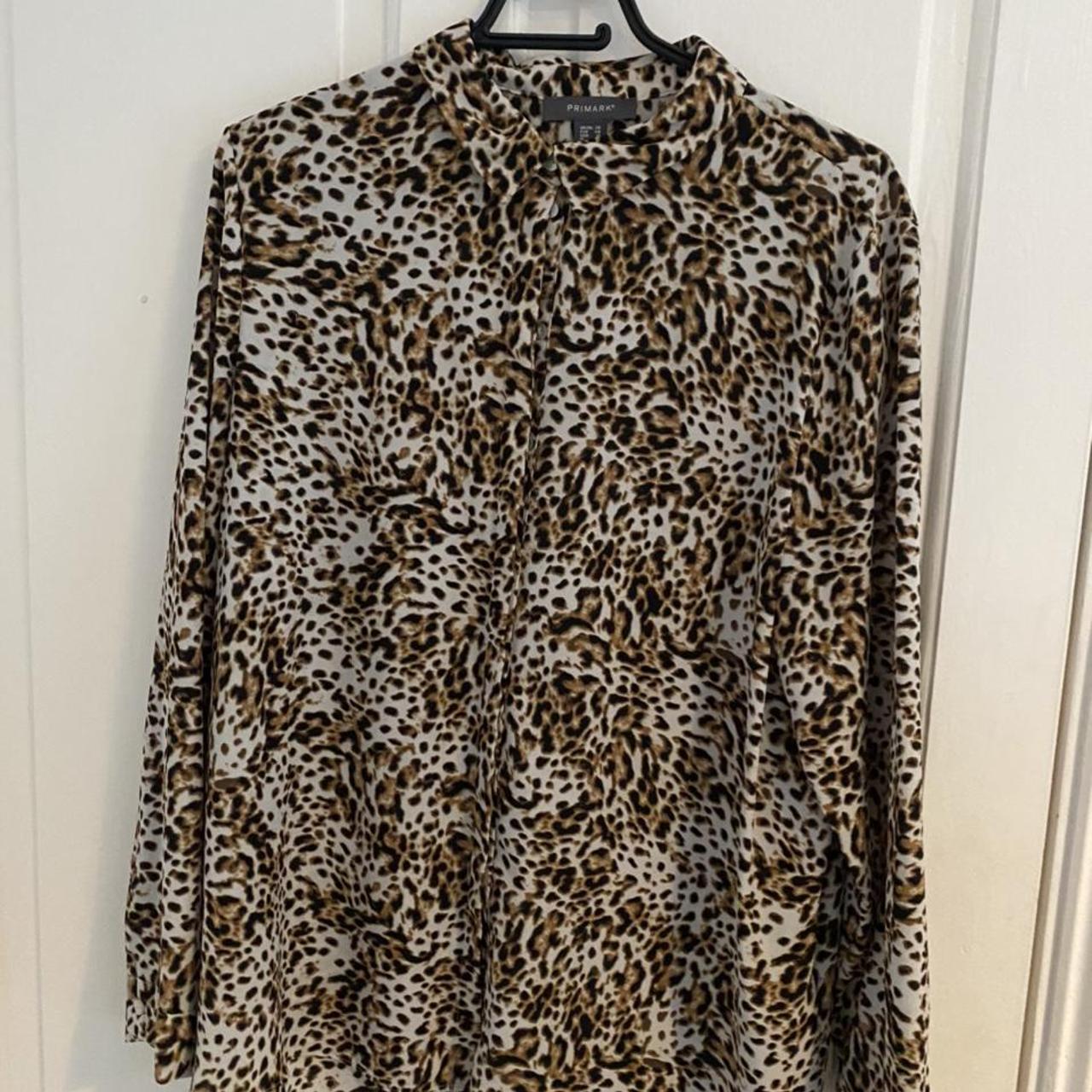 Leopard Print Primark Shirt - Depop