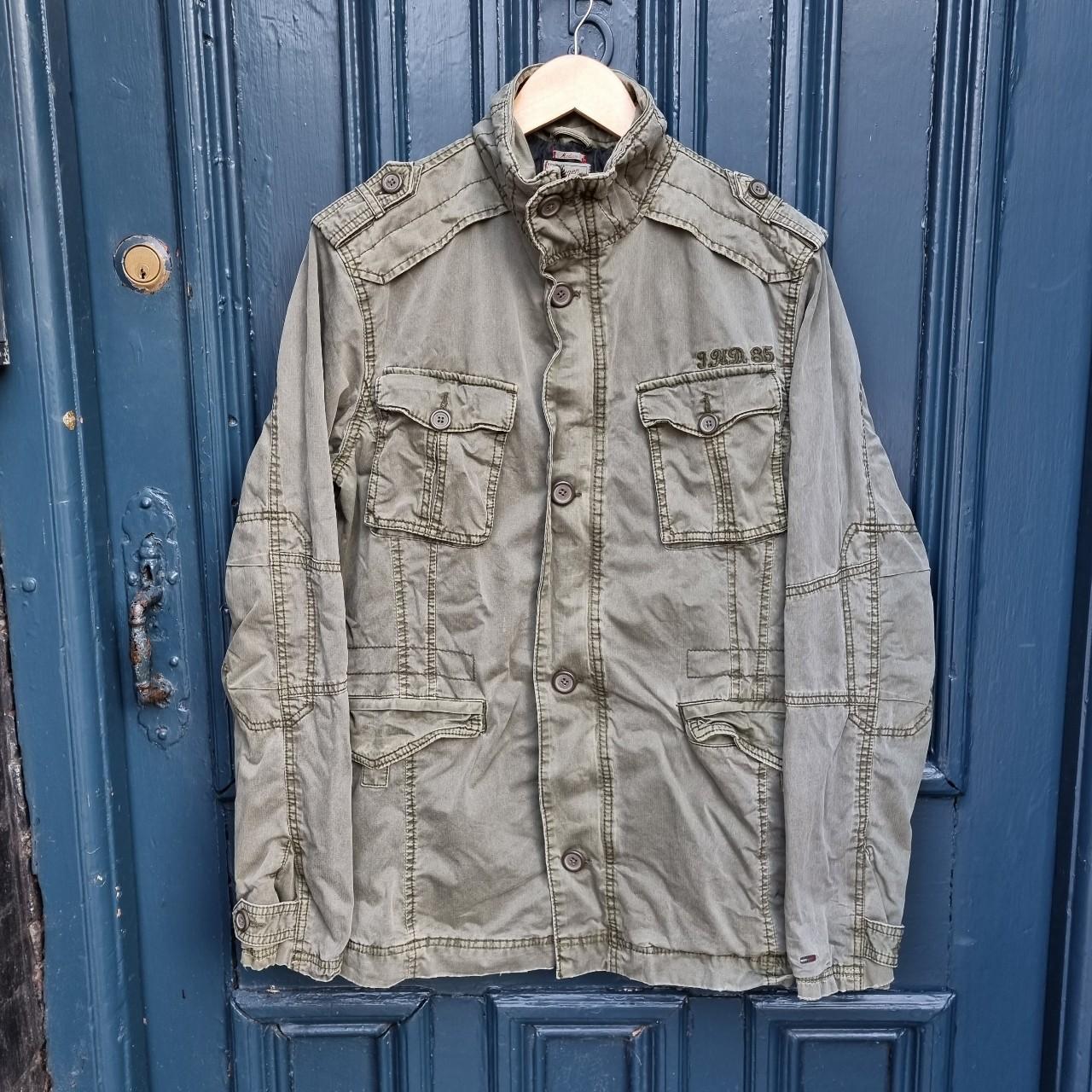 tommy hilfiger army jacket