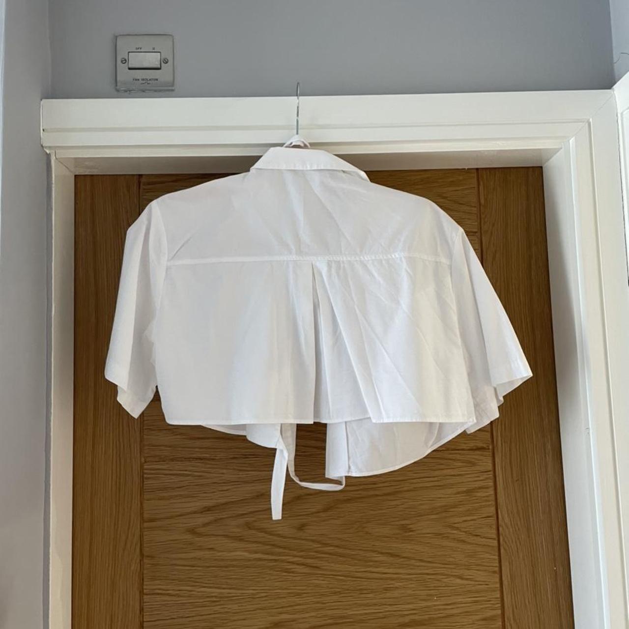 Zara Women's White Shirt Depop