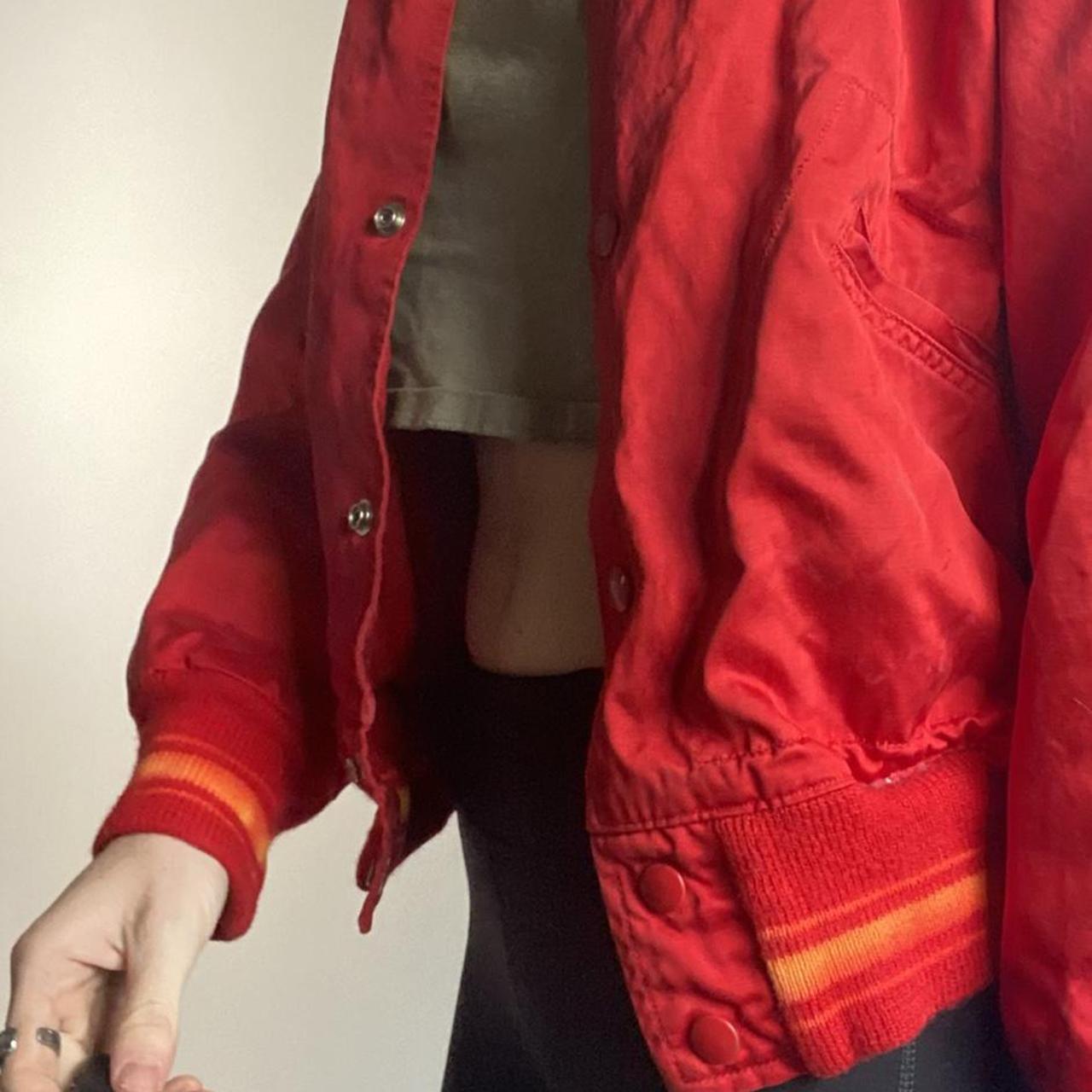 Women's Red and Yellow Jacket (4)