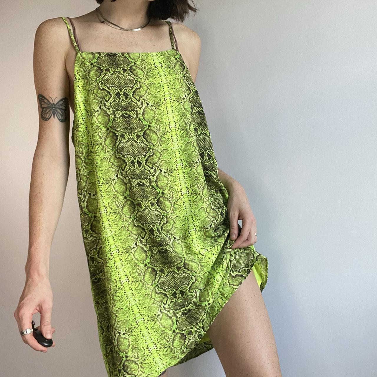Product Image 2 - Lime Green snake print Dress

Size