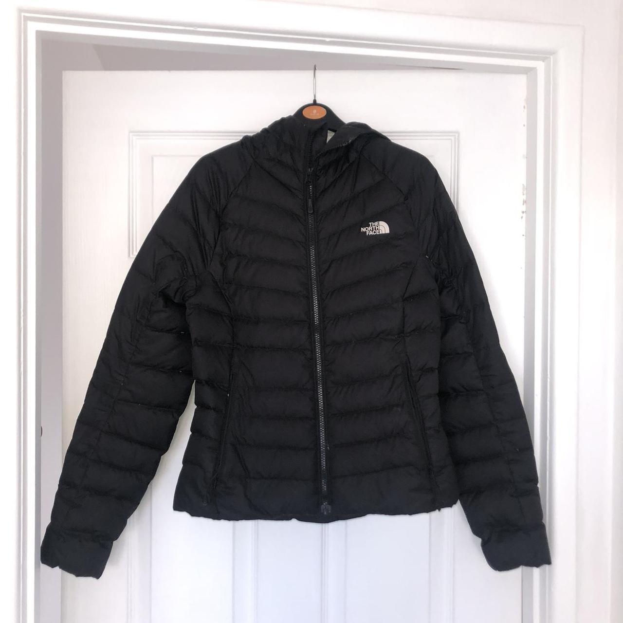 The North Face black puffer jacket in a size Small.... - Depop