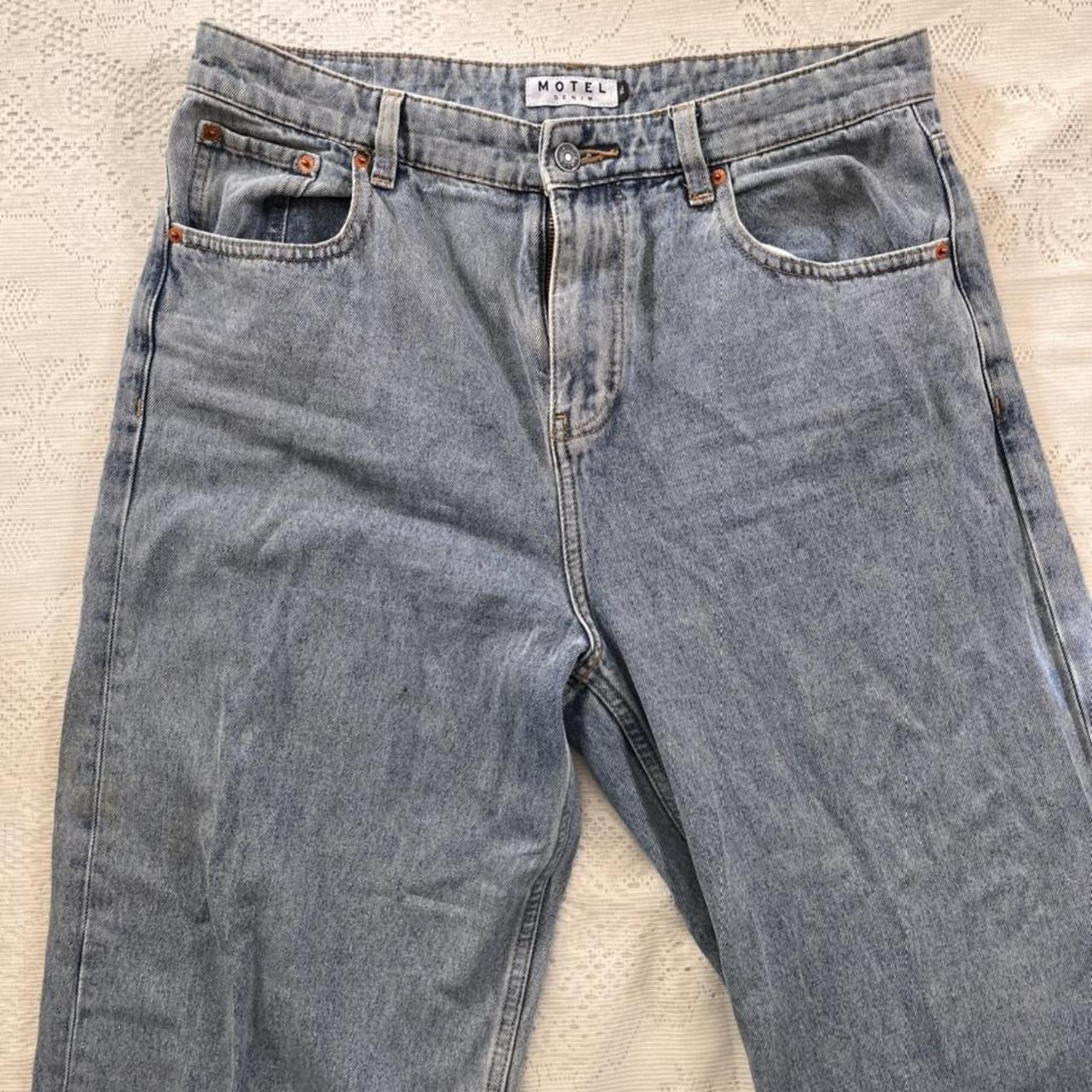 Motel rocks wide leg baggy jeans size XL - Depop