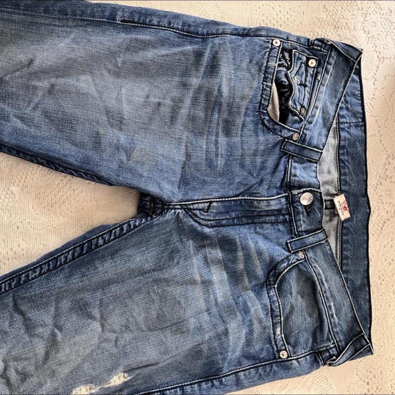 true religion baggy jeans vintage - labelled waist... - Depop