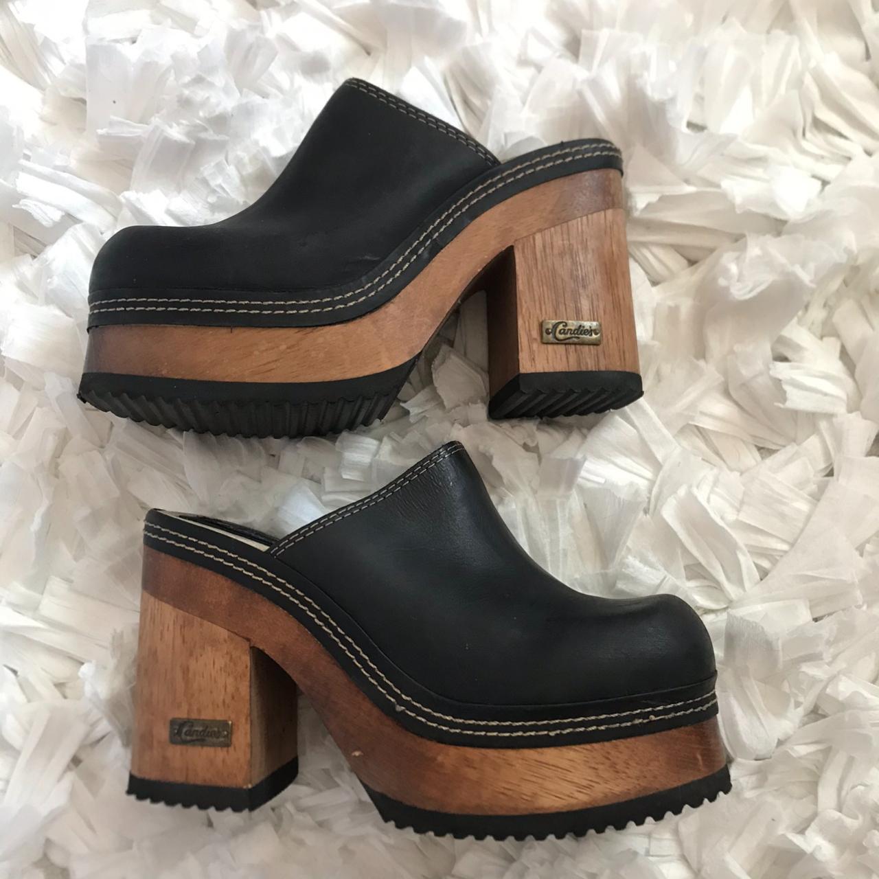 candies black platform heels